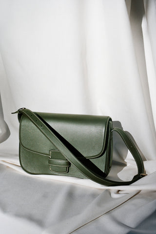 <tc>The Crossbody · Smooth Leather · Khaki · Limited Edition</tc>